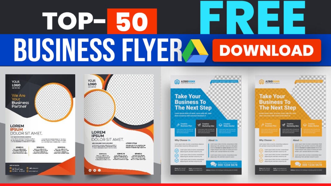 Business Flyer Design Free Download 50+Templates