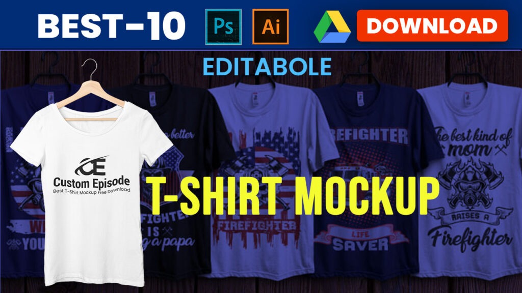 t-shirt mockup psd free download