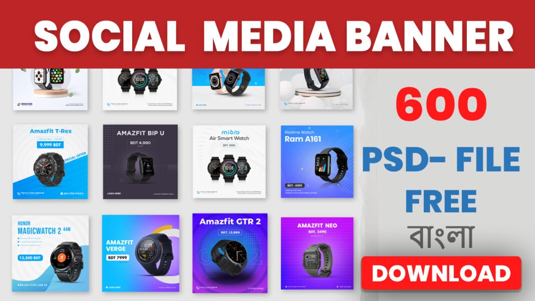 600+ Social media Banners Design Free Download