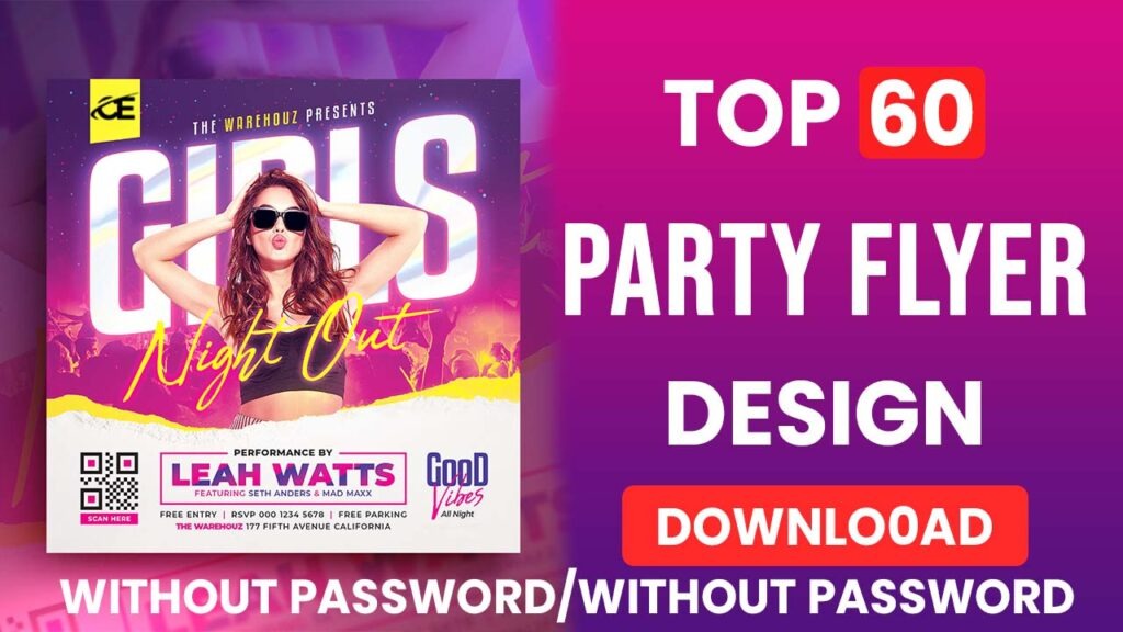 60+ Party Flyer Design Templates Free Download