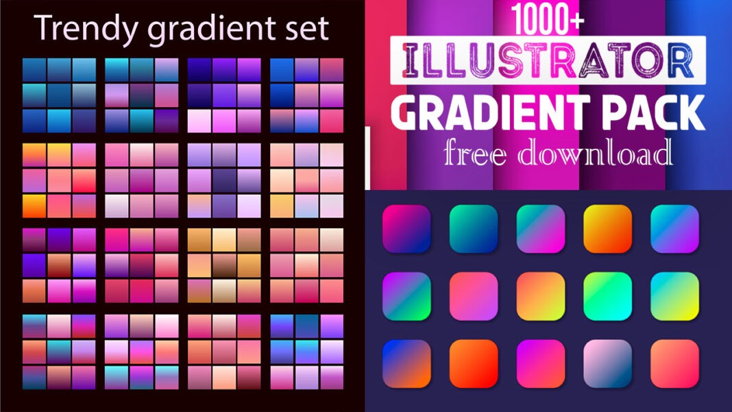 Illustrator gradient pack free download 2022