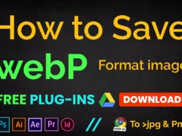 How to save as WebP image files in Photoshop free plugins download 2022