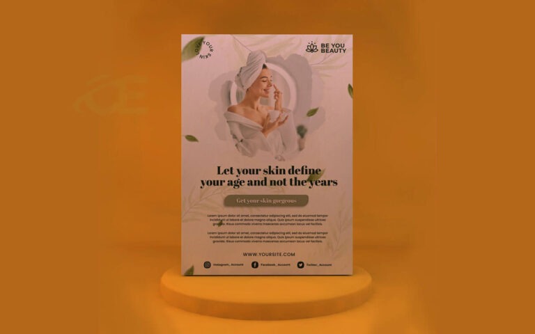 Flyer Mockup PSD Templates Free Download