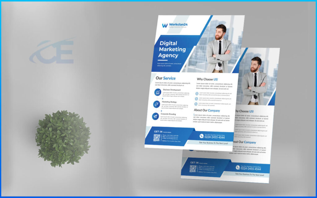 A4 / A5 / Poster / Flyer Mockup free download