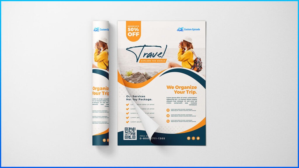 Creative Flyer Mockup Design Free Download 2022
