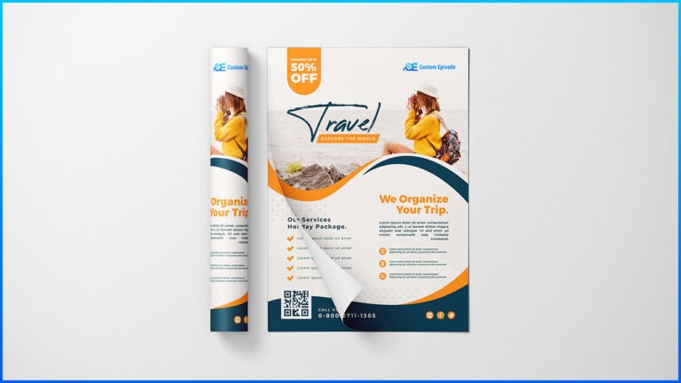 Creative Flyer Mockup Design Free Download