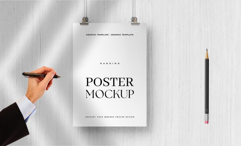 Poster Mockup Psd Free Download