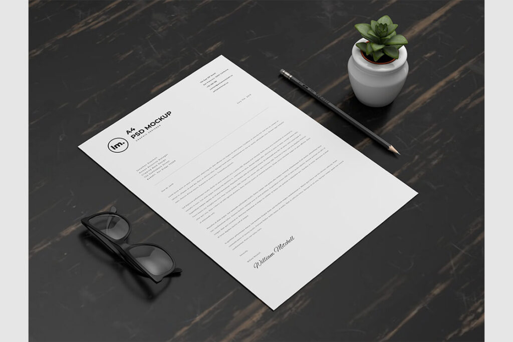 A5 Flyer Mockup Psd Free Download