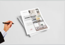 A4 size Best Flyer Mockup Free Download A4 size Best Flyer Mockup Free Download