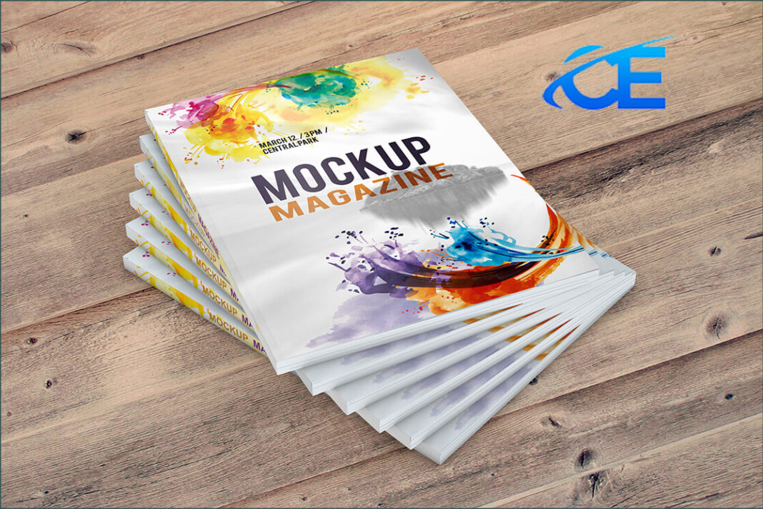 Magazine Cover Mockup Free Download