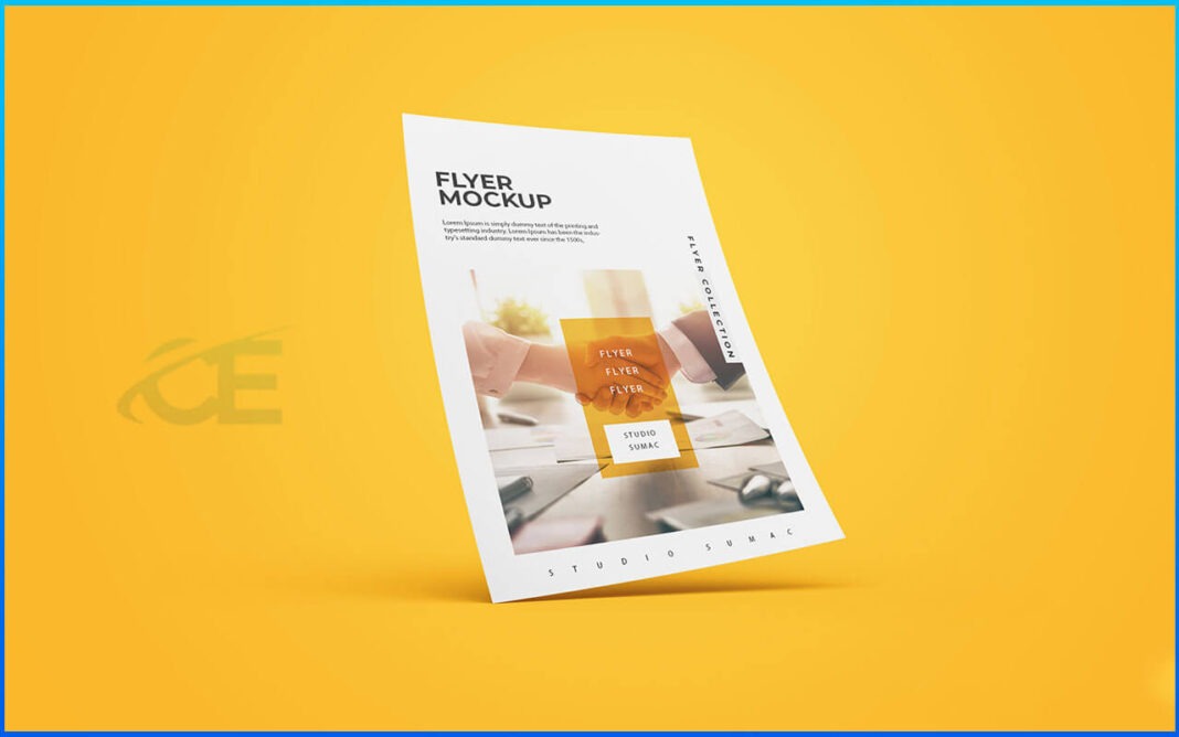 Flyer Mockup PSD Templates For Free Download
