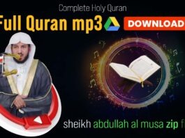 Abdullah al musa full quran mp3 free download 2022