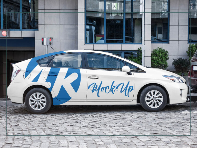 Car Wrap Branding Mockup Psd Free Download