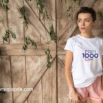 1 t-shirt mockup free download