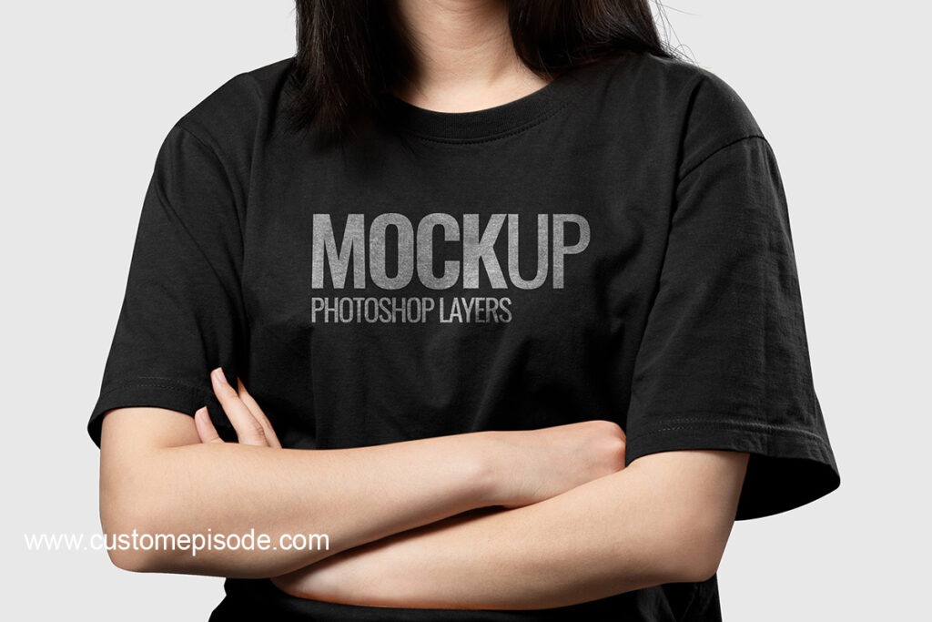 t-shirt free PSD mockup