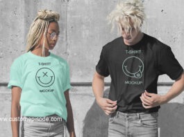 t-shirt mockup photoshop free