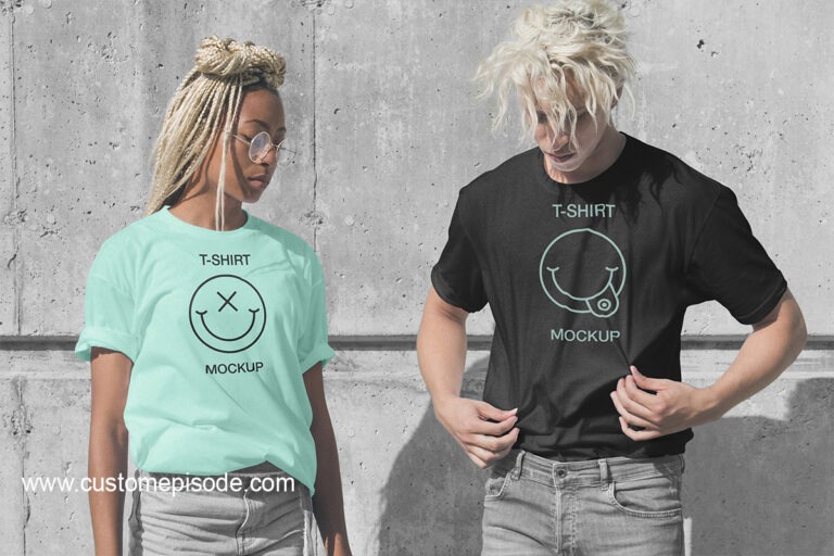T-shirt Mockup Photoshop Free