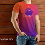 2 t-shirt mockup free download