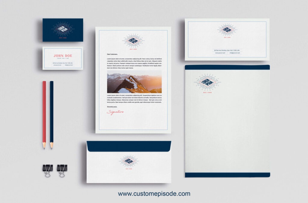 Stationery Mockup Free Download 2022