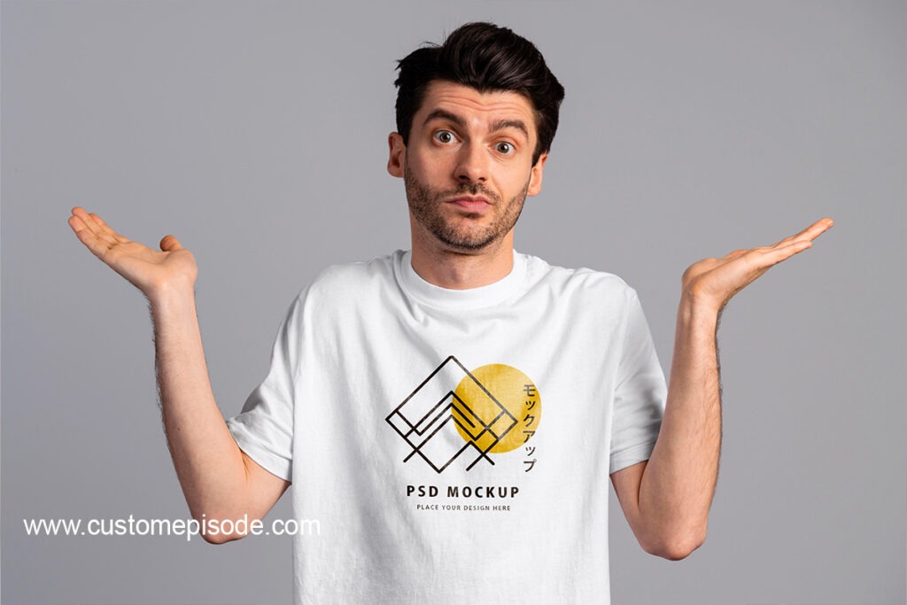 Realisticbest t-shirt mockup Psd Template For Free Download