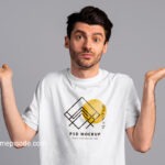 Realisticbest t-shirt mockup Psd Template For Free Download  t-shirt mockup free download