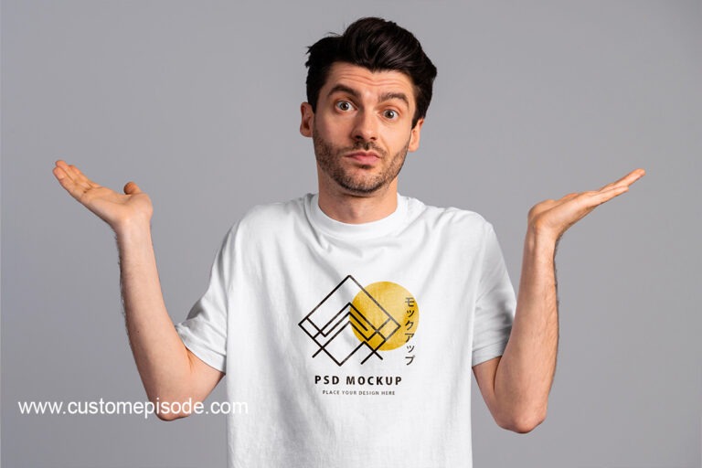 T-shirt Mockup PSD Template