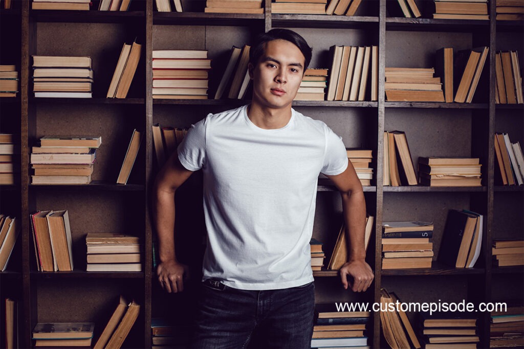 Cool Guy T-Shirt MockUp Free Download