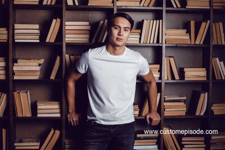 Cool Guy T-Shirt MockUp Free Download