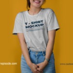 68 t-shirt mockup free download