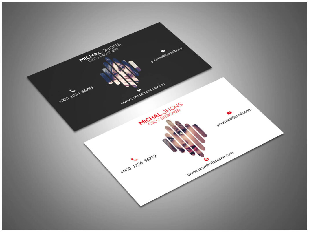 Business card mockup free download 2023