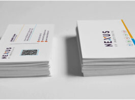 Paperboard Business Card Mockup