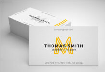 Minimal Business Card Mockup Free Download Minimal Business card mockup Free Download