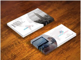 Business card mockup design Free Download