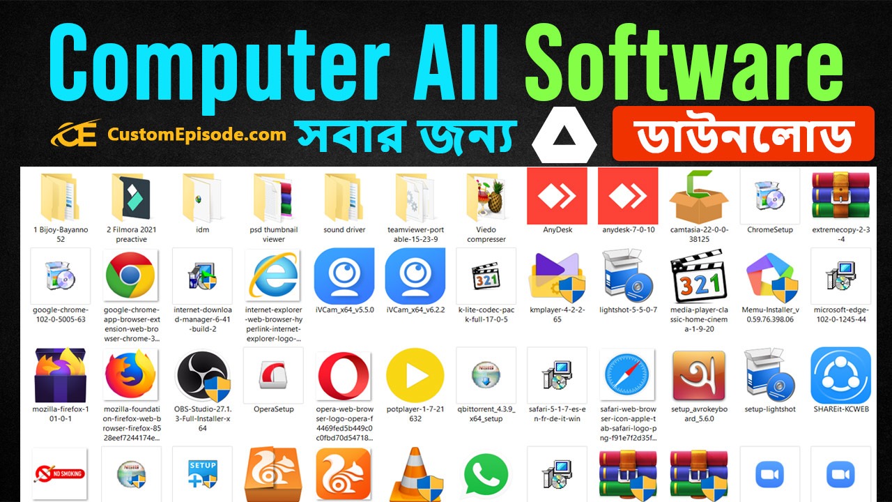 computer all software,