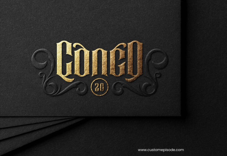 Luxury Logo Mockup Free Download