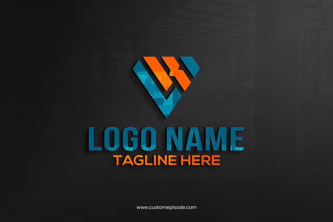 corporate Logo branding mockup Free Download
