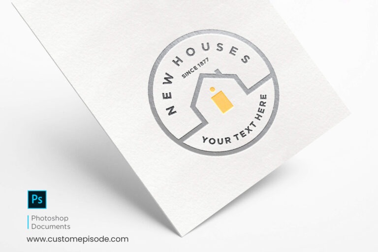 Silk Logo mockup Free Download