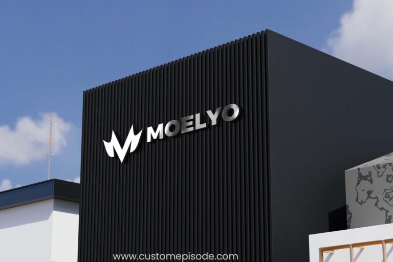 Building Logo Mockup Free Download