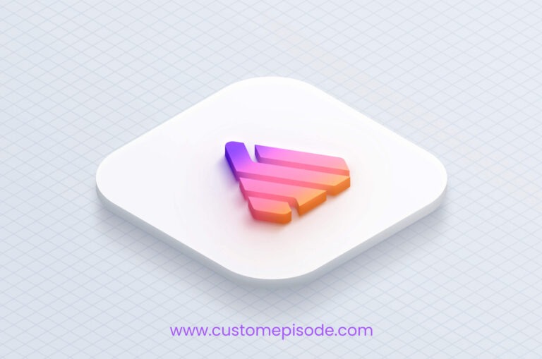 3D Logo Mockup Free Download