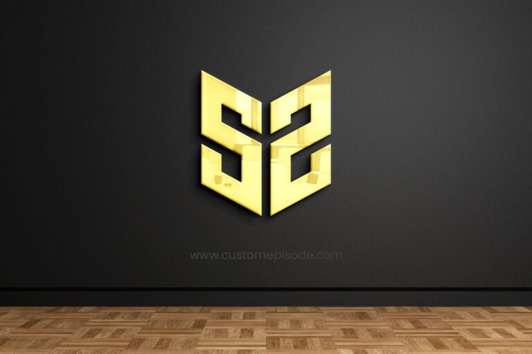 Photorealistic logo mockups Free Download