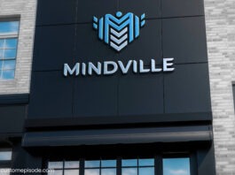 Mindville Free Logo Mockup PSD templates