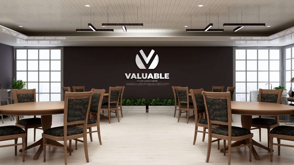 valuable Logo mockup Free Download