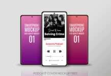 New Podcast Cover mockups Podcast mockups
