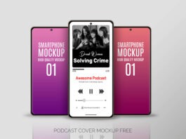 Podcast mockups