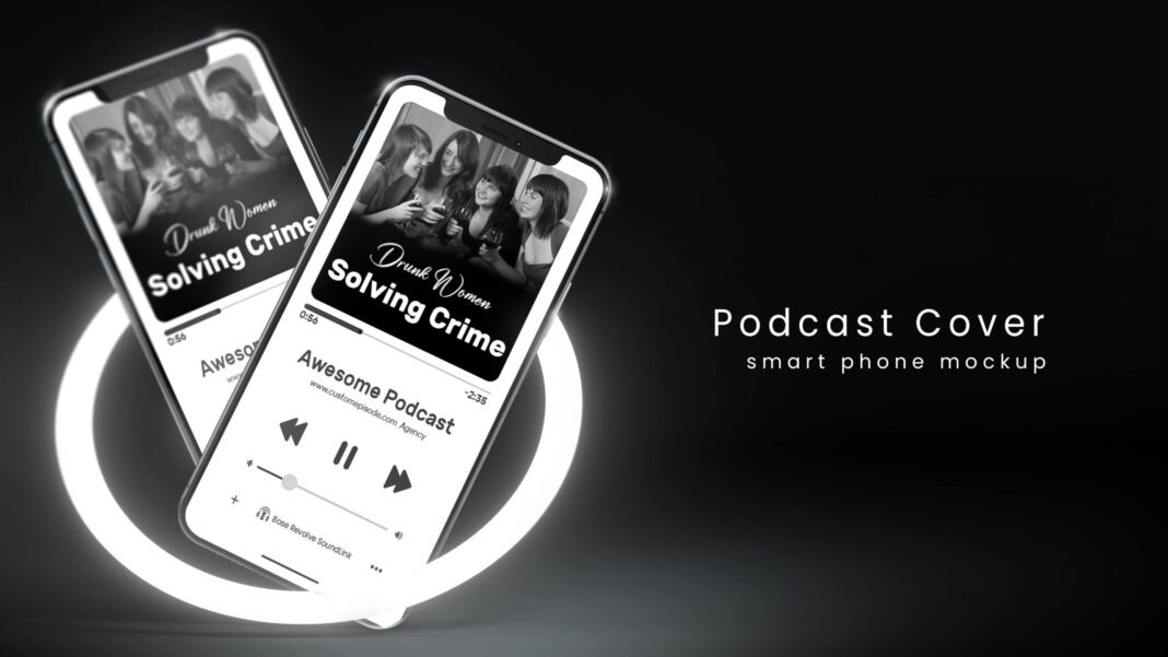 Podcast Cover Art Mockup Free Download iTunes