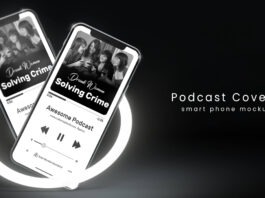 Podcast Cover Art Mockup Free Download iTunes