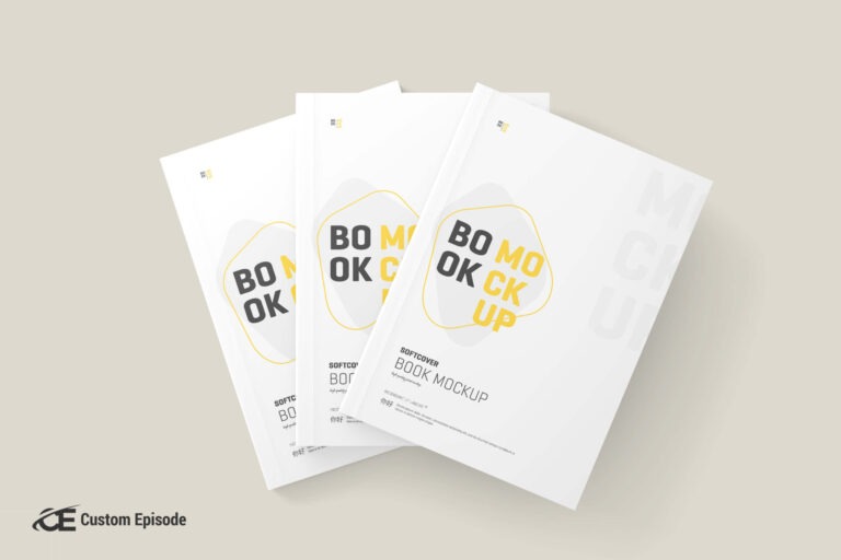MINIMALIS BOOK COVER MOCKUP