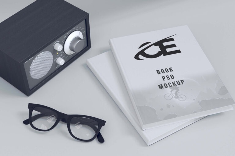 Softcover Book Mockup Free Download