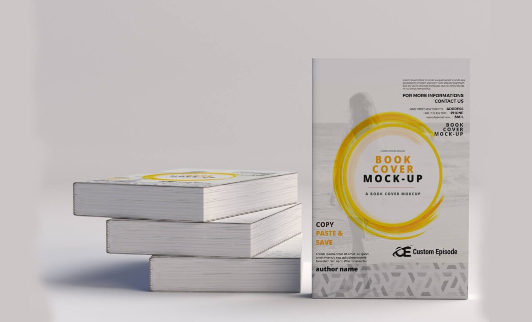 best book cover mockups Free Download