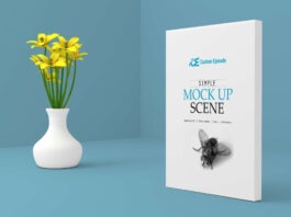 Book cover mockup 2023 free download